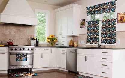 Artistic Beautiful anti Fatigue Kitchen Floor Mat - Unique Floor Mats - Pain Relief Padded Kitchen Mats - Floor Mats for in Front of Sink - Memory Foam 47" X 17.5" X 10Mm Coffee
